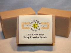 Baby Powder Scrub