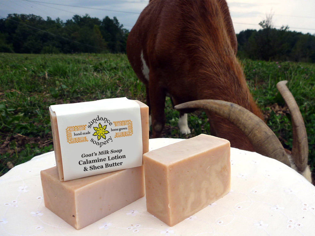 Calamine Goat Milk soap – Charmingfarms