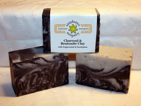 Charcoal Bentonite Clay Peppermint Eucalyptus