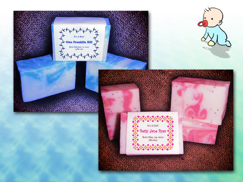 25 Bars - Custom Soap and Label
