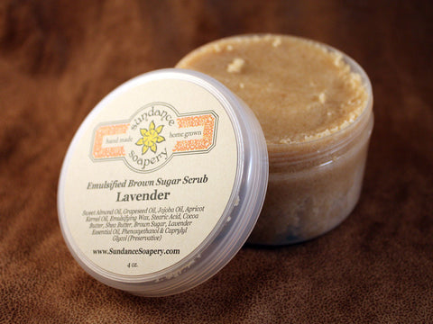 Emulsified Brown Sugar Scrub